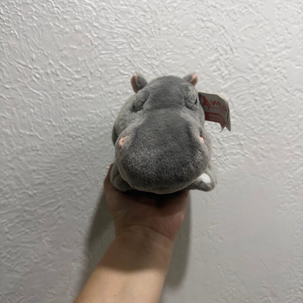 Rare Find Wild Republic Cuddlekins House Hippo